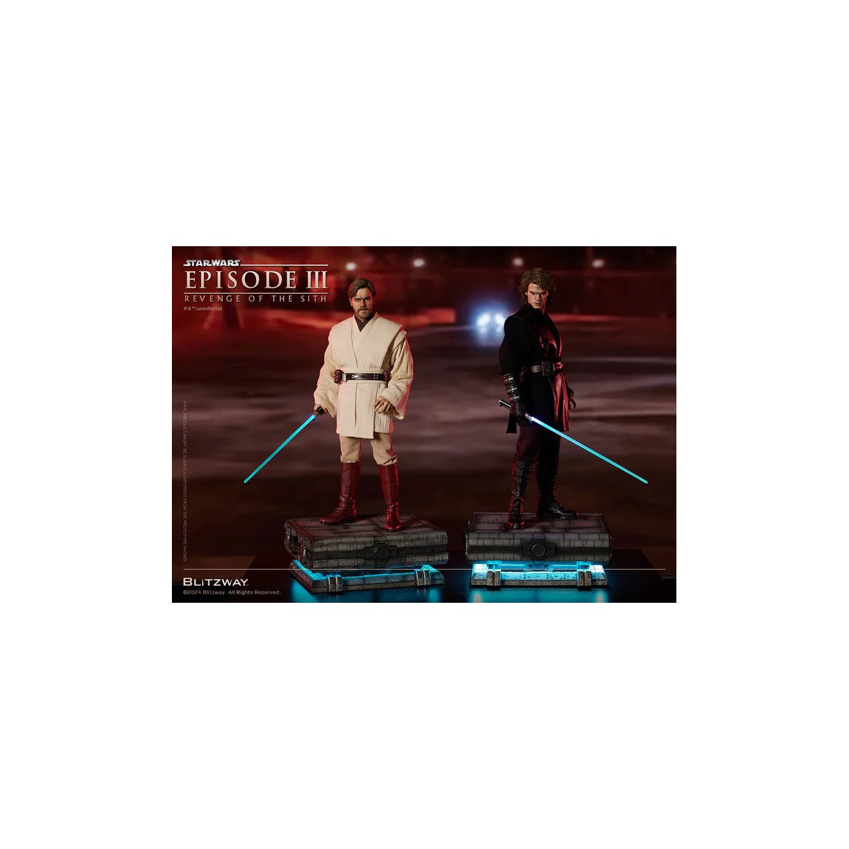 Blitzway Superb Scale Statue - Anakin Skywalker Standard Version 1/4 - Star Wars Episode III