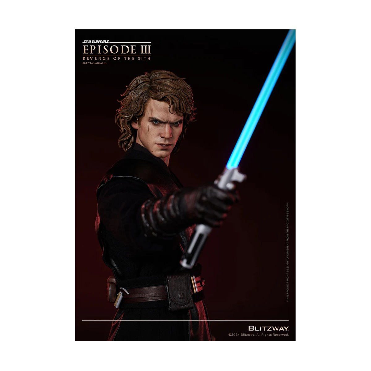 Blitzway Superb Scale Statue - Anakin Skywalker Standard Version 1/4 - Star Wars Episode III