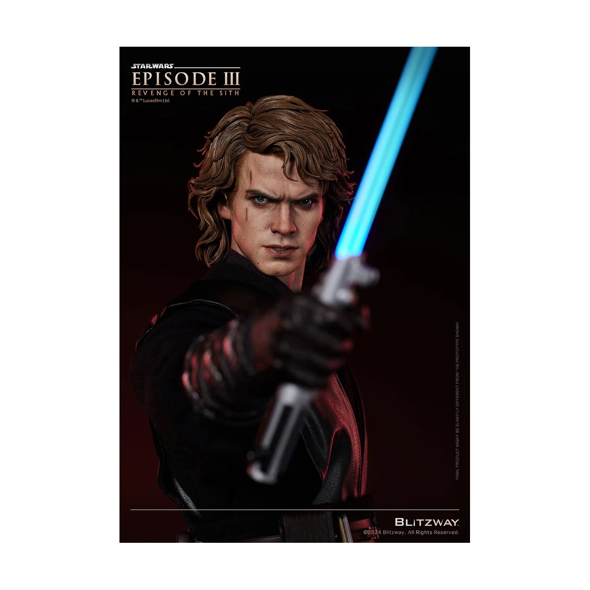 Blitzway Superb Scale Statue - Anakin Skywalker Standard Version 1/4 - Star Wars Episode III