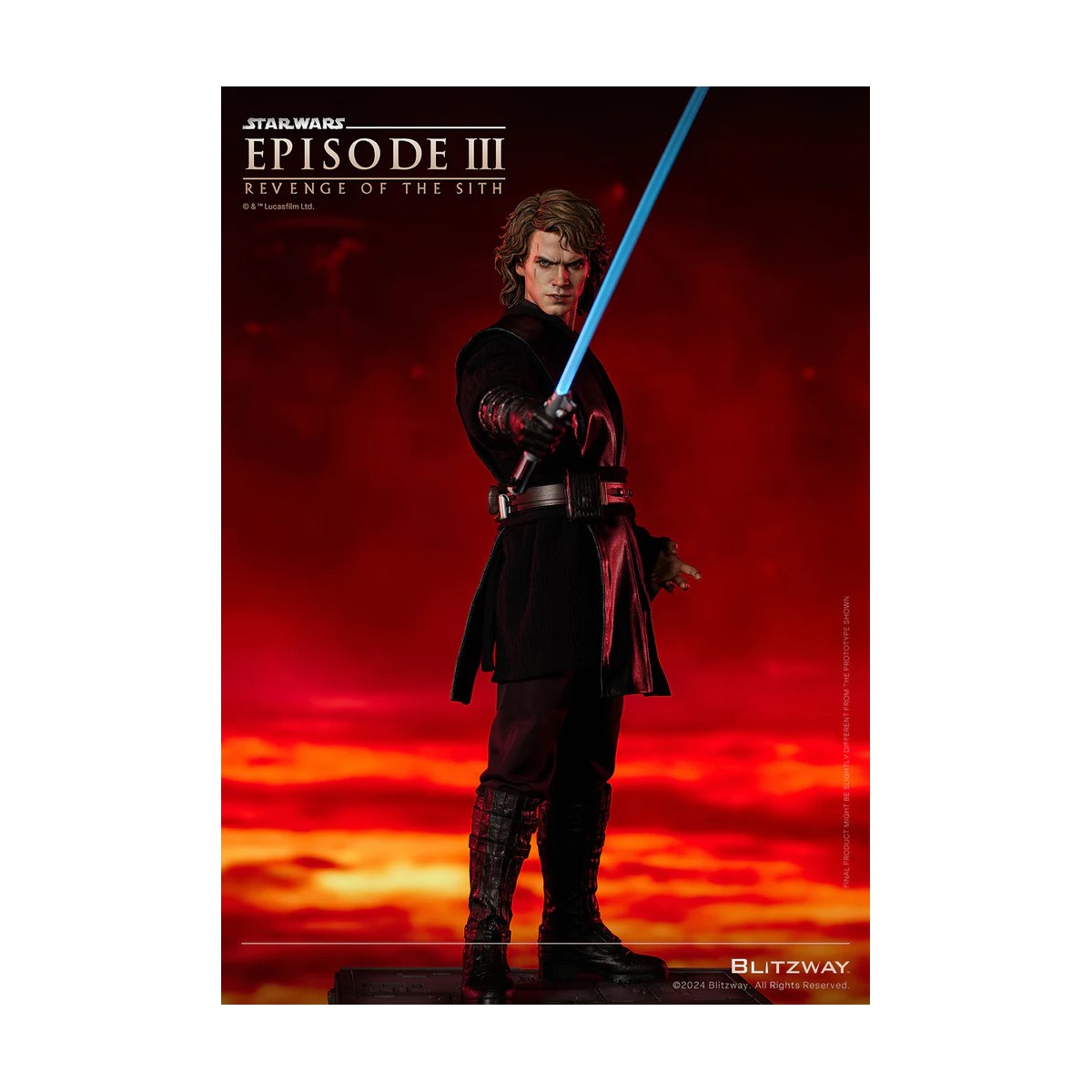 Blitzway Superb Scale Statue - Anakin Skywalker Standard Version 1/4 - Star Wars Episode III