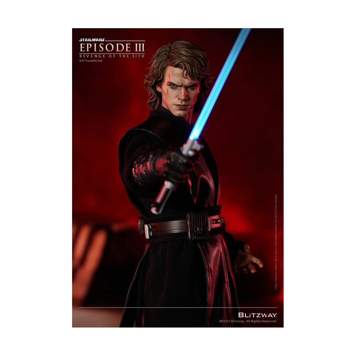 Blitzway Superb Scale Statue - Anakin Skywalker Standard Version 1/4 - Star Wars Episode III