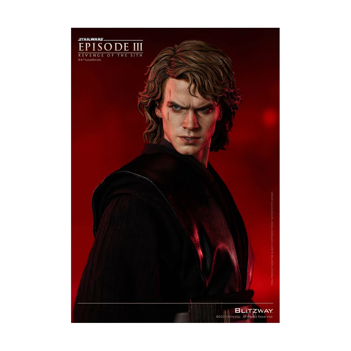 Blitzway Superb Scale Statue - Anakin Skywalker Standard Version 1/4 - Star Wars Episode III