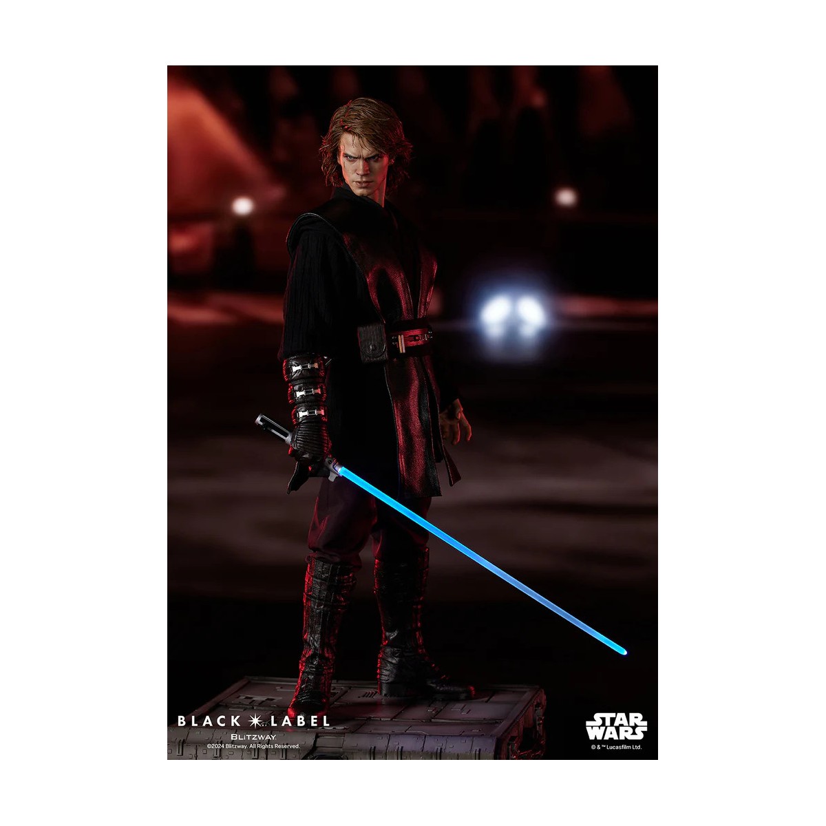 Blitzway Superb Scale Statue - Anakin Skywalker Black Label 002 1/4 - Star Wars Episode III