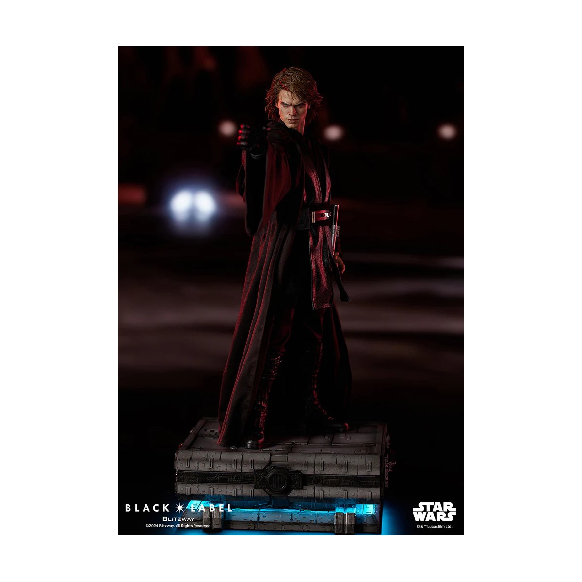 Blitzway Superb Scale Statue - Anakin Skywalker Black Label 002 1/4 - Star Wars Episode III