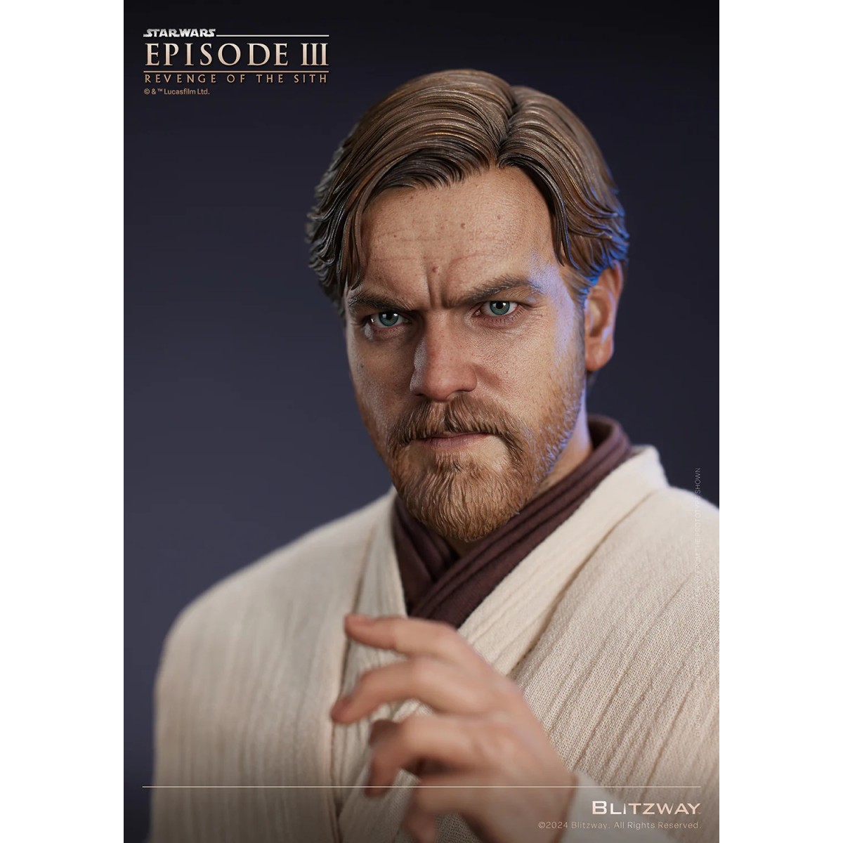 Blitzway Superb Scale Statue - Obi-Wan Kenobi Standard Version 1/4 - Star Wars Episode III