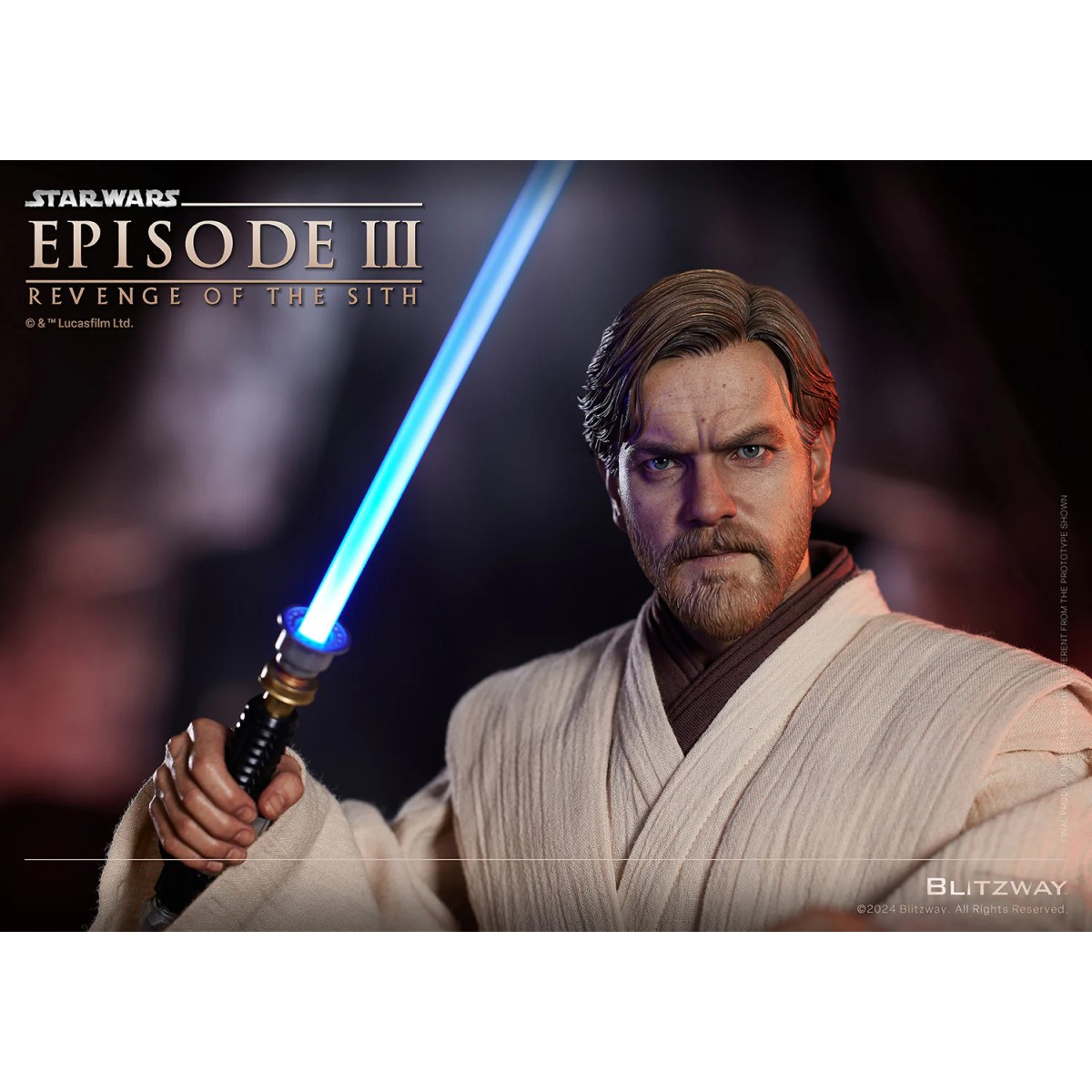 Blitzway Superb Scale Statue - Obi-Wan Kenobi Standard Version 1/4 - Star Wars Episode III