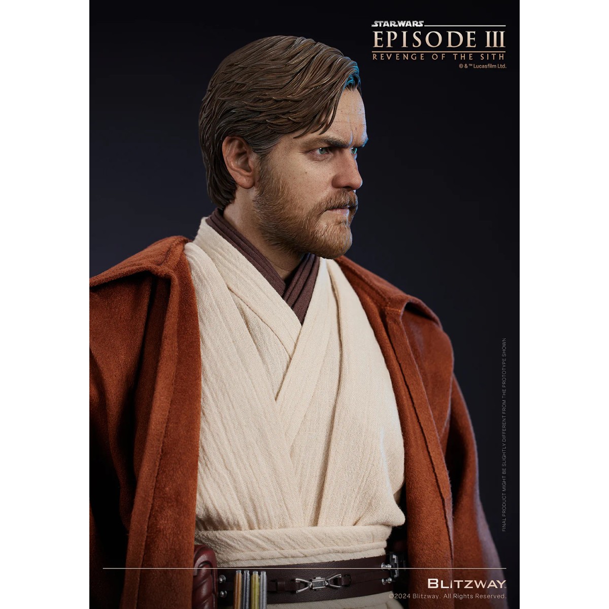 Blitzway Superb Scale Statue - Obi-Wan Kenobi Standard Version 1/4 - Star Wars Episode III