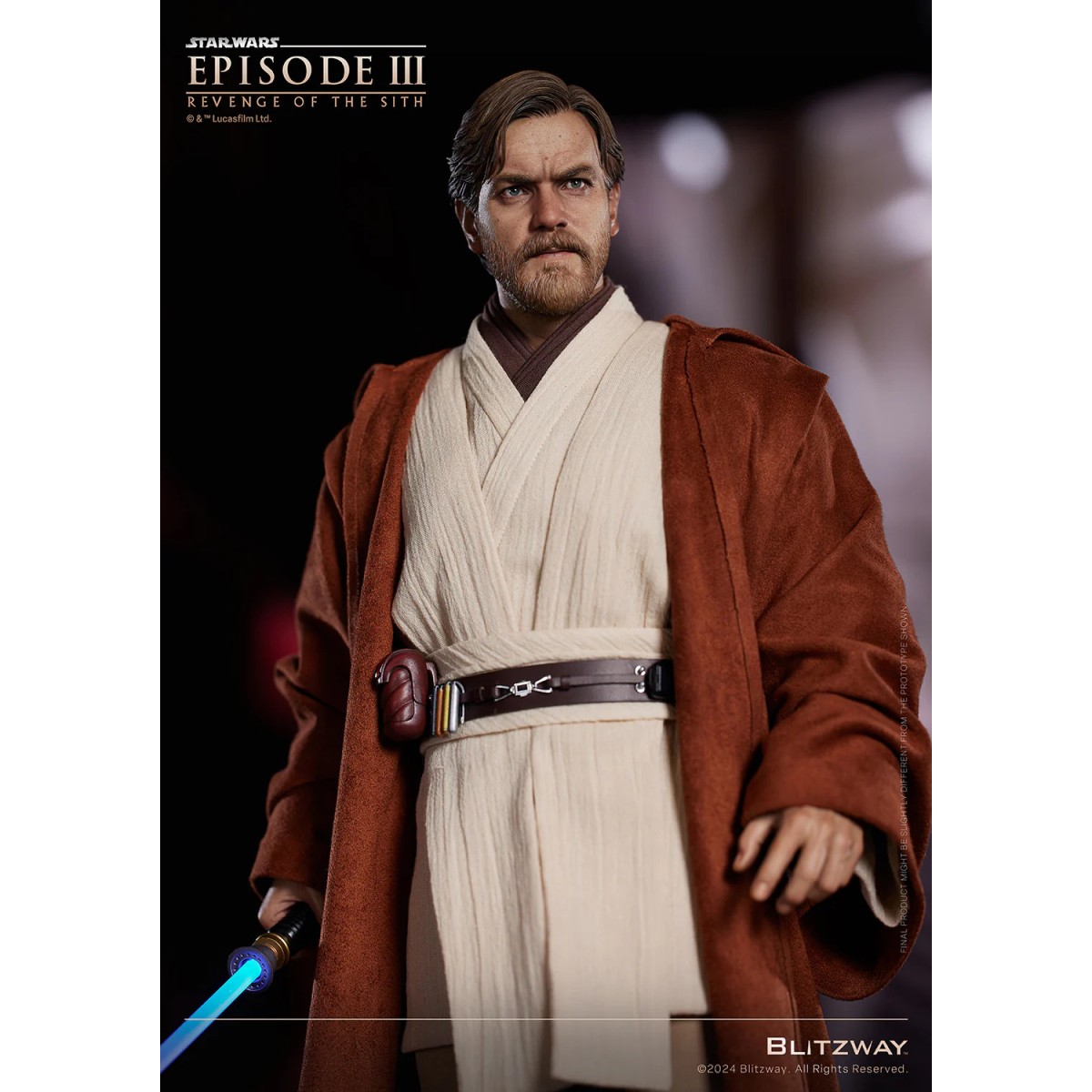 Blitzway Superb Scale Statue - Obi-Wan Kenobi Standard Version 1/4 - Star Wars Episode III