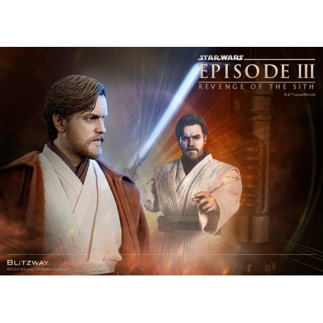 Blitzway Superb Scale Statue - Obi-Wan Kenobi Standard Version 1/4 - Star Wars Episode III