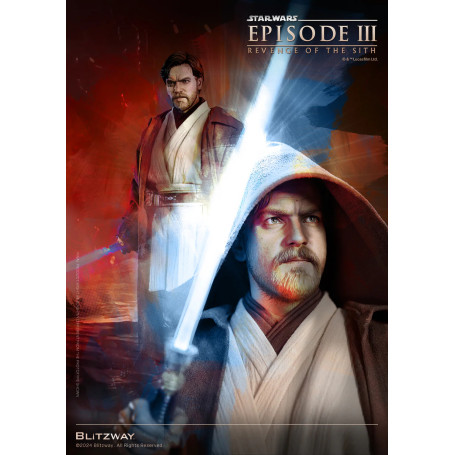 Blitzway Superb Scale Statue - Obi-Wan Kenobi Standard Version 1/4 - Star Wars Episode III