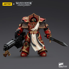 Joytoy -  Warhammer - Blood Angels - Crimson Paladins Squad - Crimson Paladin with Iliastus Assault Cannon