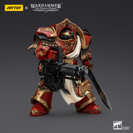 Joytoy -  Warhammer - Blood Angels - Crimson Paladins Squad - Crimson Paladin with Iliastus Assault Cannon