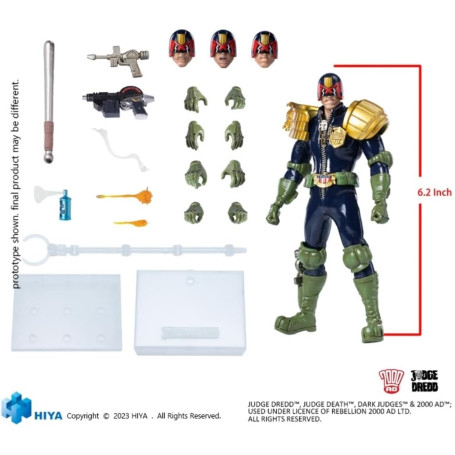 HIYA TOYS - Exquisite Super Series - Judge Dredd- 1/12