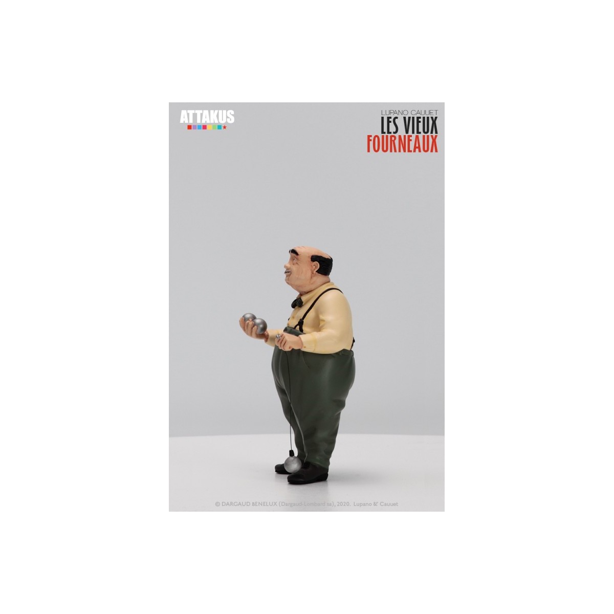 Attakus - Die alten Öfen Pierrot Mimile und Antoine - Set mit 3 Harzstatuetten