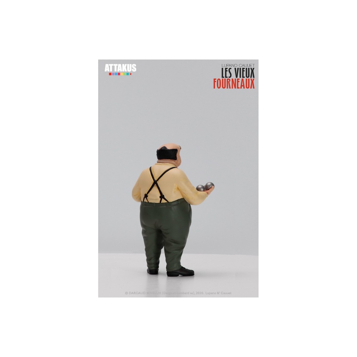Attakus - Die alten Öfen Pierrot Mimile und Antoine - Set mit 3 Harzstatuetten