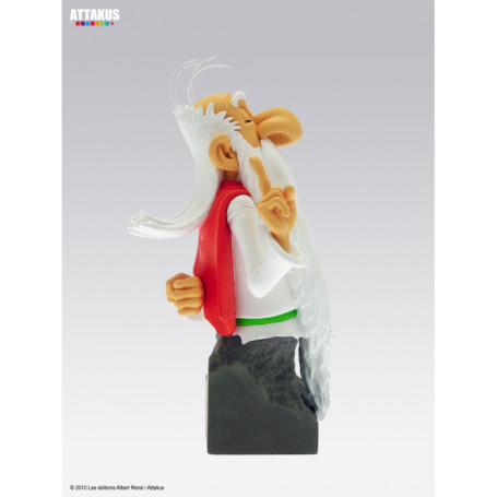 Attakus - Asterix - Kunstharzbüste von Miraculix - Petibonum