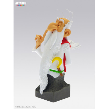 Attakus - Asterix - Kunstharzbüste von Miraculix - Petibonum