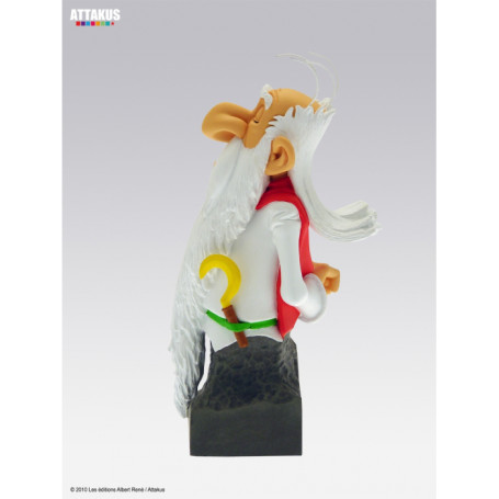 Attakus - Asterix - Kunstharzbüste von Miraculix - Petibonum