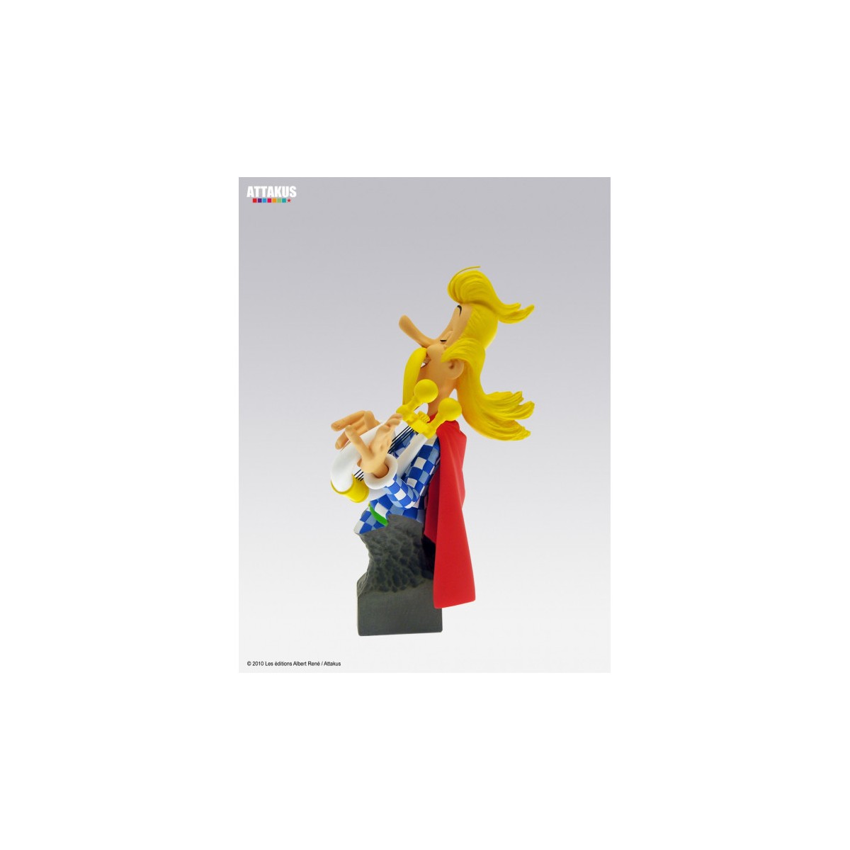 Attakus - Asterix - Harzbüste von Assurancetourix - Petibonum Collection