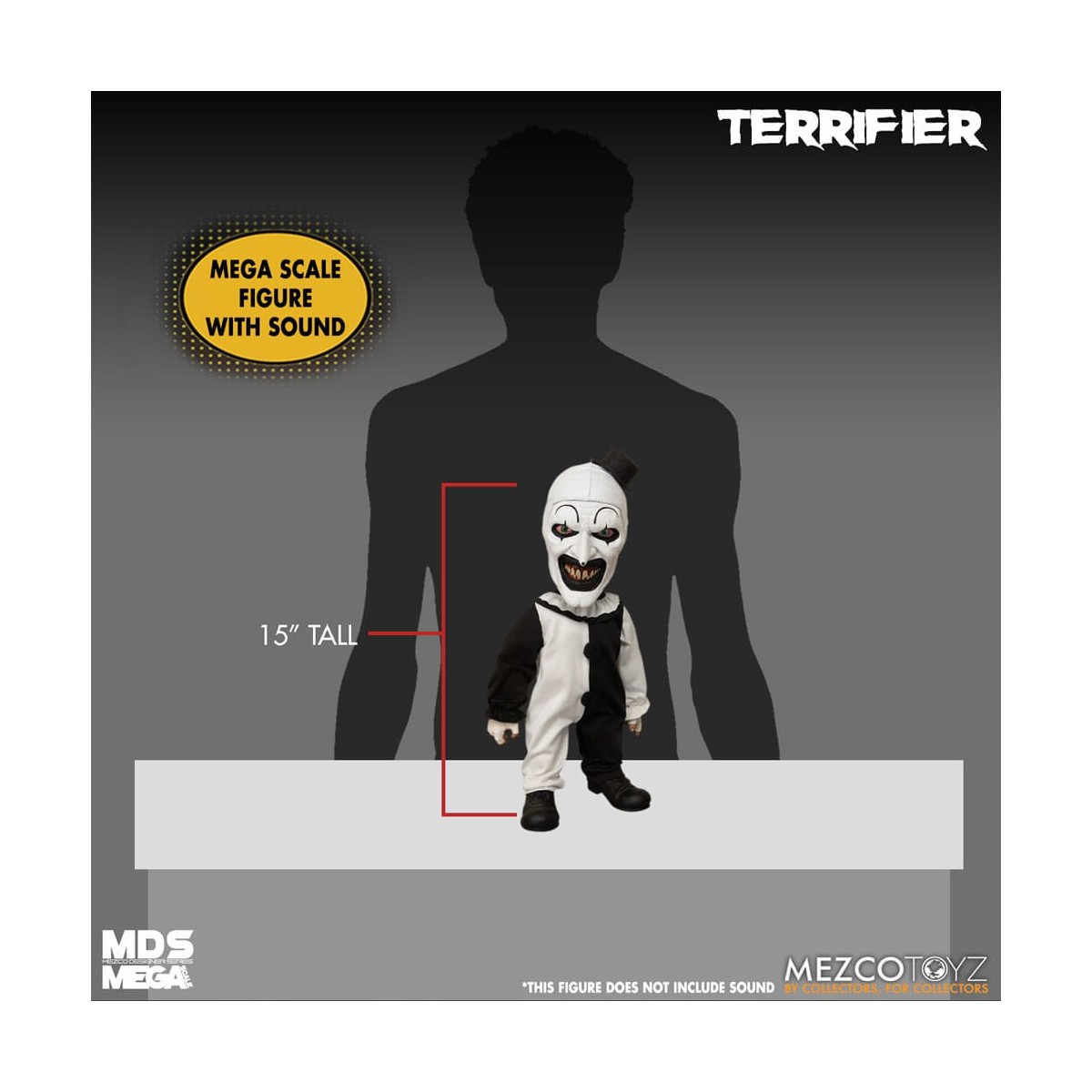 Mezco MDS Mega Scale - Art the Clown - Terrifier