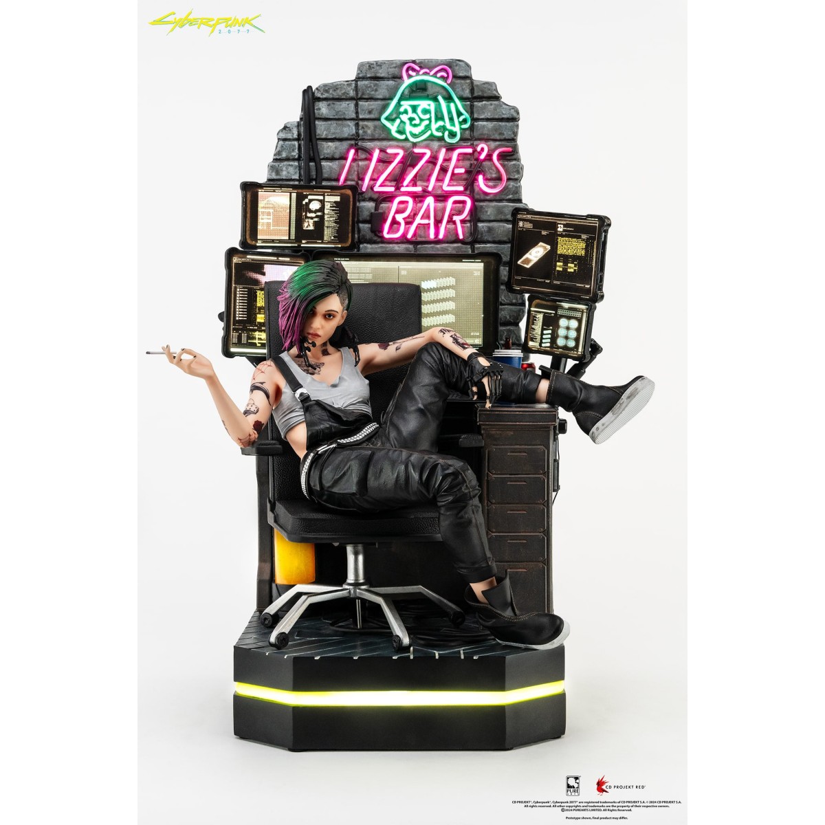 Pure Arts - Judy Alvarez 1/4 Statue - Cyberpunk 2077