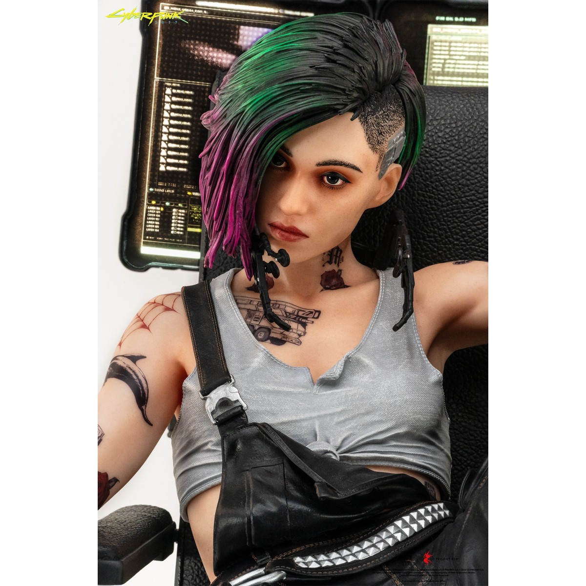 Pure Arts - Judy Alvarez 1/4 Statue - Cyberpunk 2077