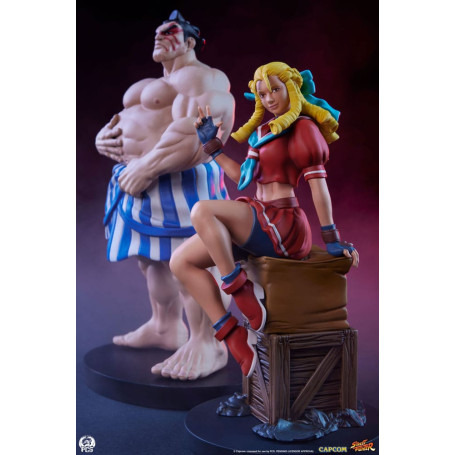 PCS - Street Fighter: Street Jam - Karin & E. Honda 1:10 Scale Statue Set
