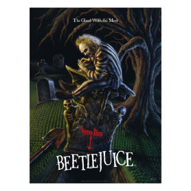 Sideshow Beetlejuice Druck - Art Print The Ghost With the Most - 46 x 61 cm - ungerahmt