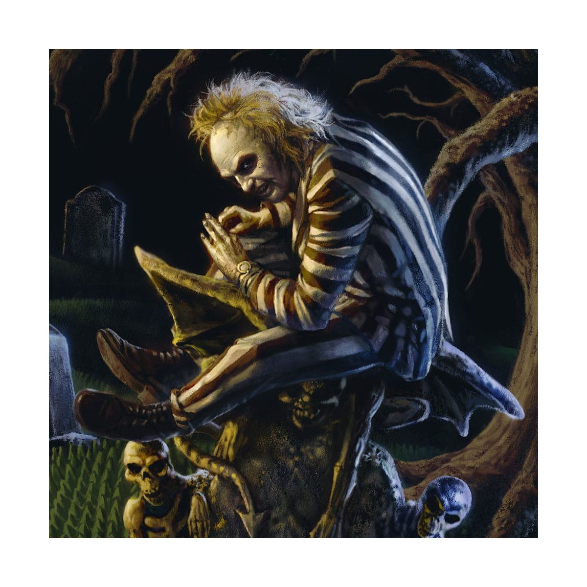 Sideshow Beetlejuice Druck - Art Print The Ghost With the Most - 46 x 61 cm - ungerahmt