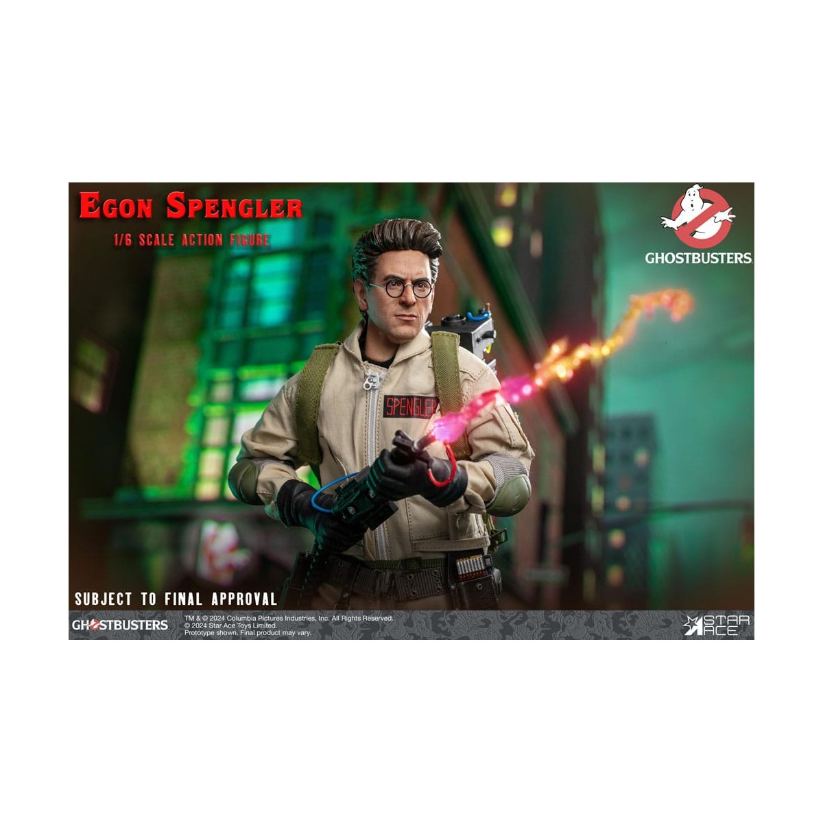Star Ace - Egon Spengler 1/6 - Ghostbusters (1984)