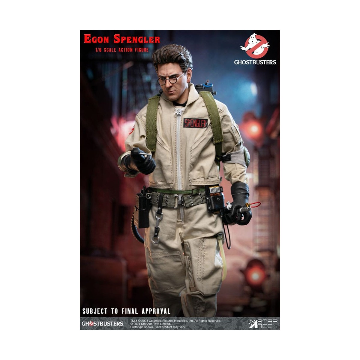Star Ace - Egon Spengler 1/6 - Ghostbusters (1984)