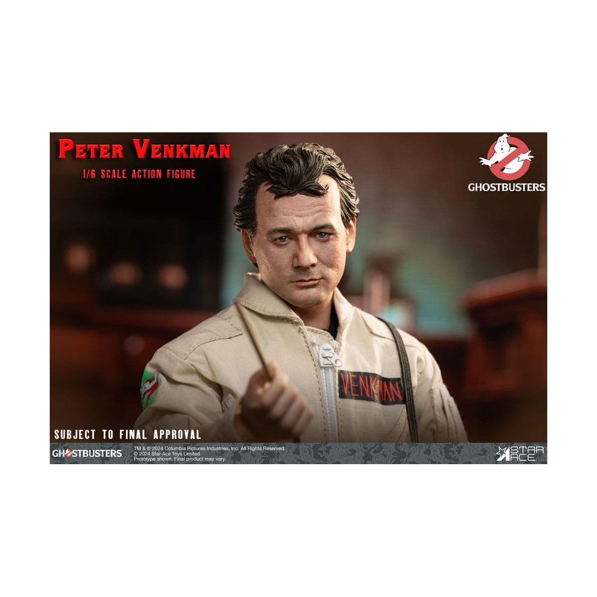 Star Ace - Peter Venkman 1/6 - Ghostbusters (1984)