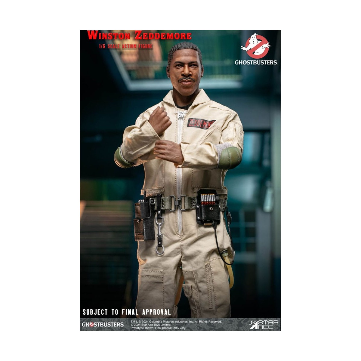 Star Ace - Winston Zeddemore 1/6 - Ghostbusters (1984)