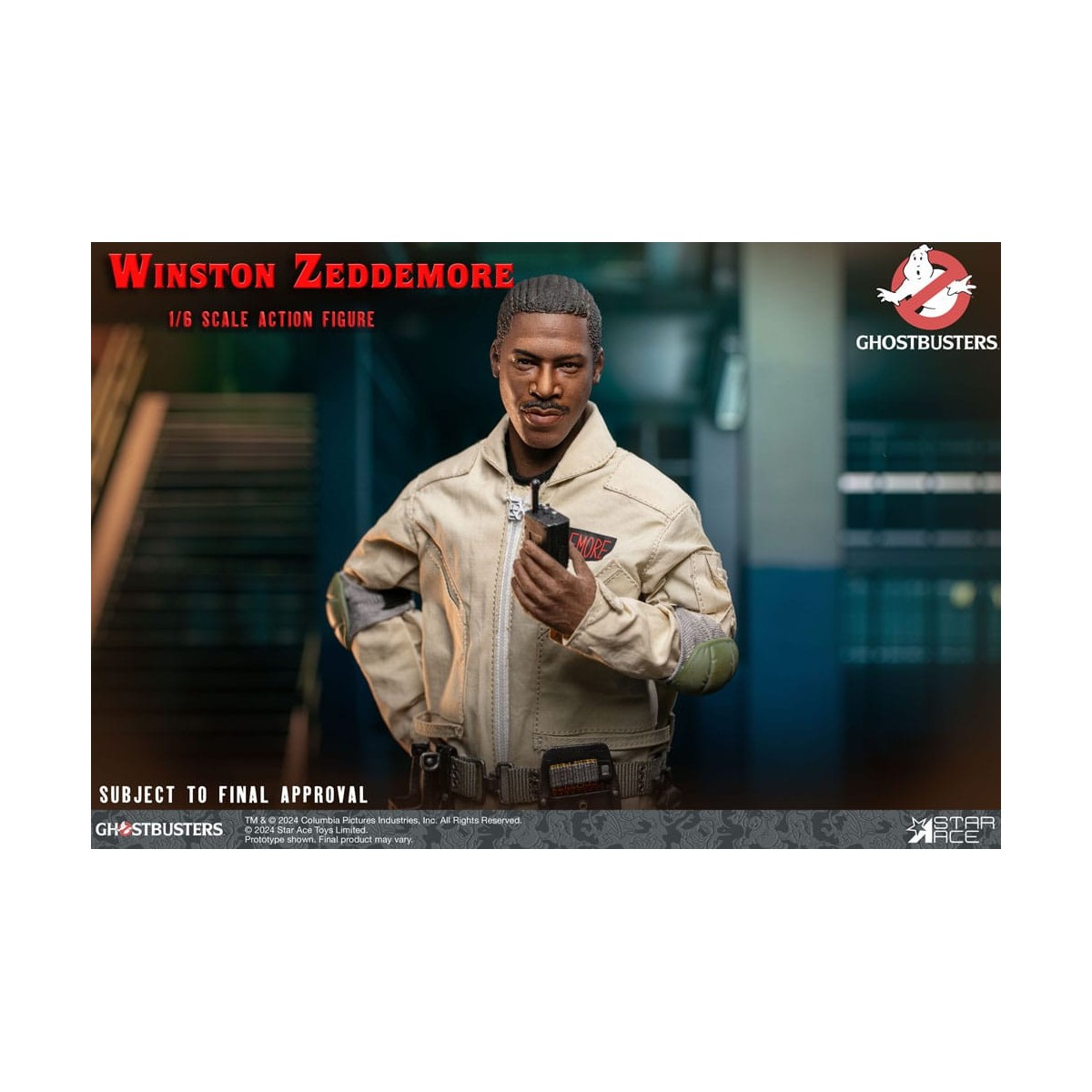 Star Ace - Winston Zeddemore 1/6 - Ghostbusters (1984)