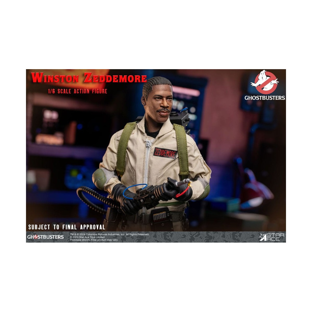 Star Ace - Winston Zeddemore 1/6 - Ghostbusters (1984)