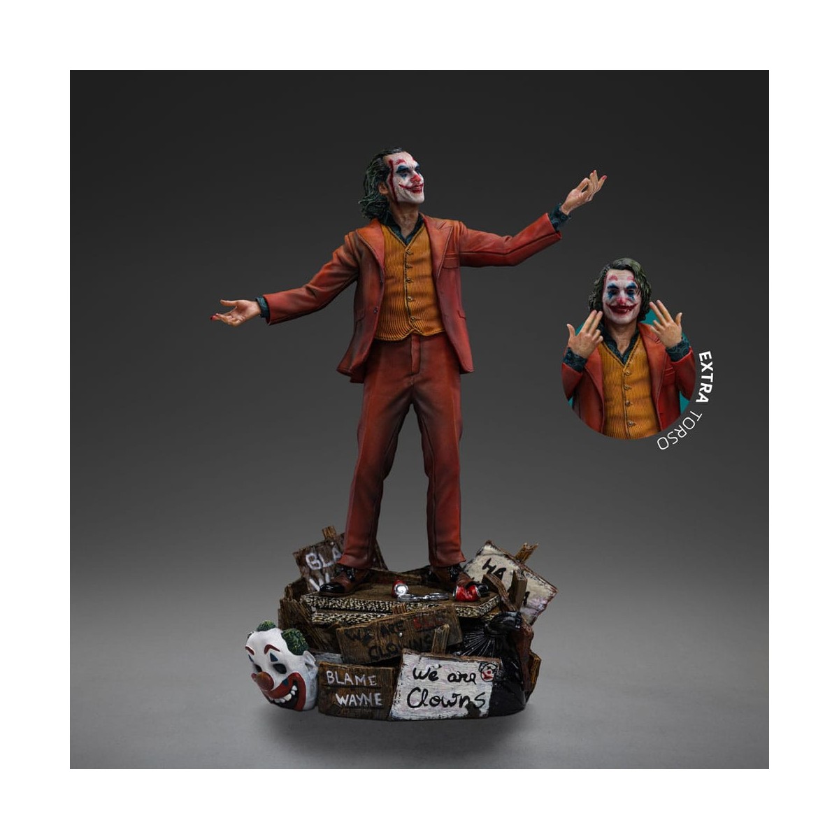 Iron Studios DC Comics - Joker (Arthur Fleck) Deluxe Arts Scale 1/10