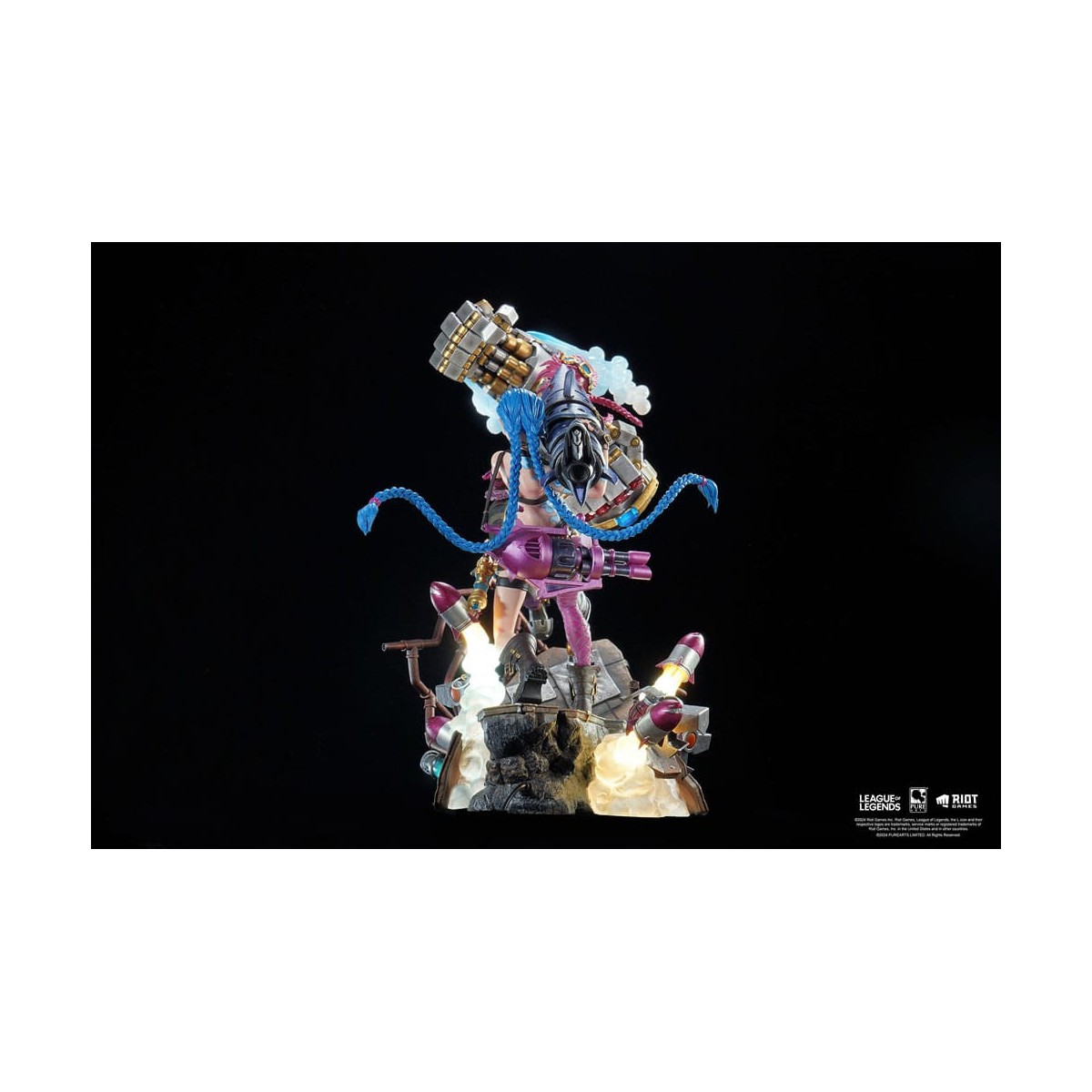 Pure Arts - League of Legends JINX & VI 1/6 Scale Statue Bundle