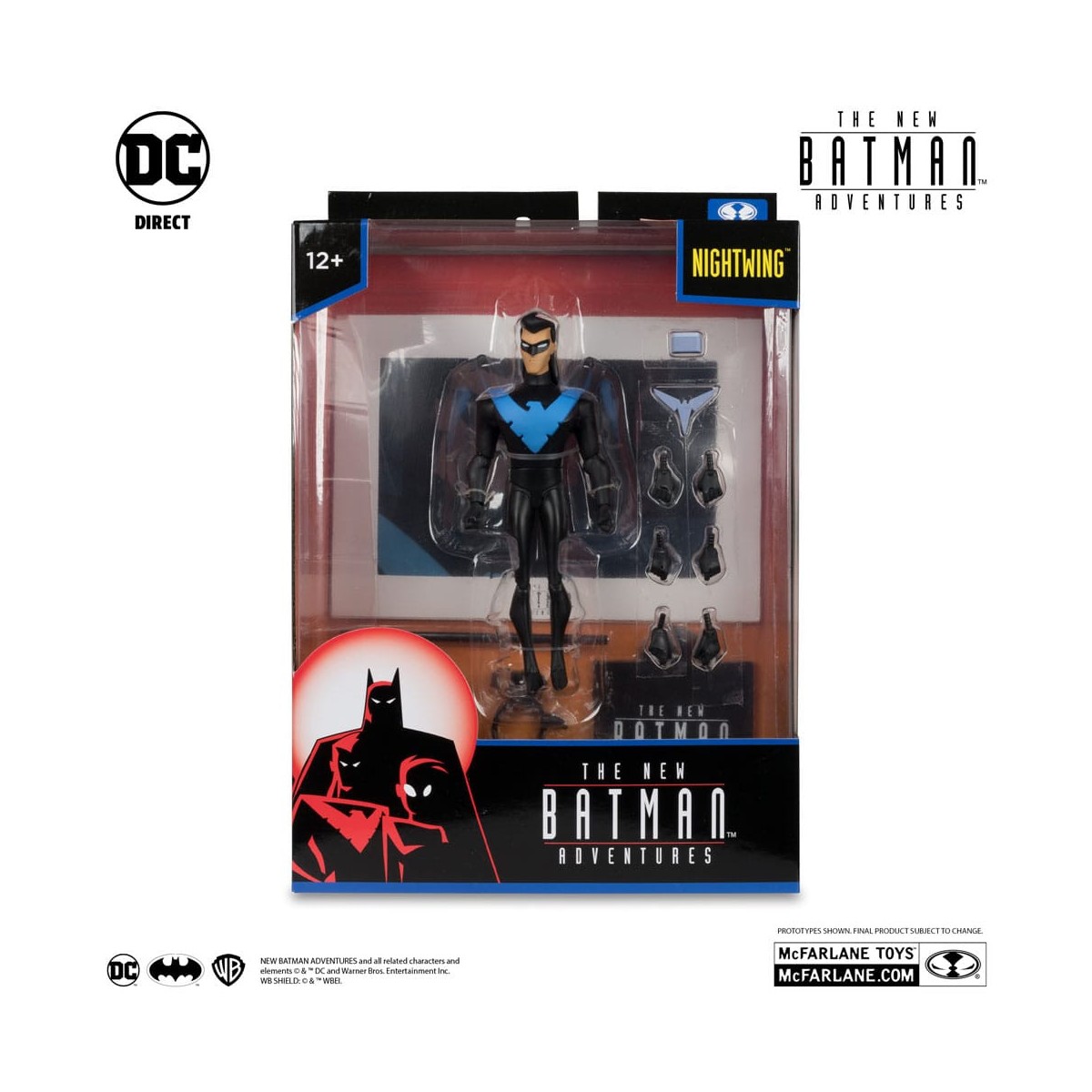 Mc Farlane - DC Direct The New Batman Adventures Wave 2 - Set bestehend aus 4 Figuren