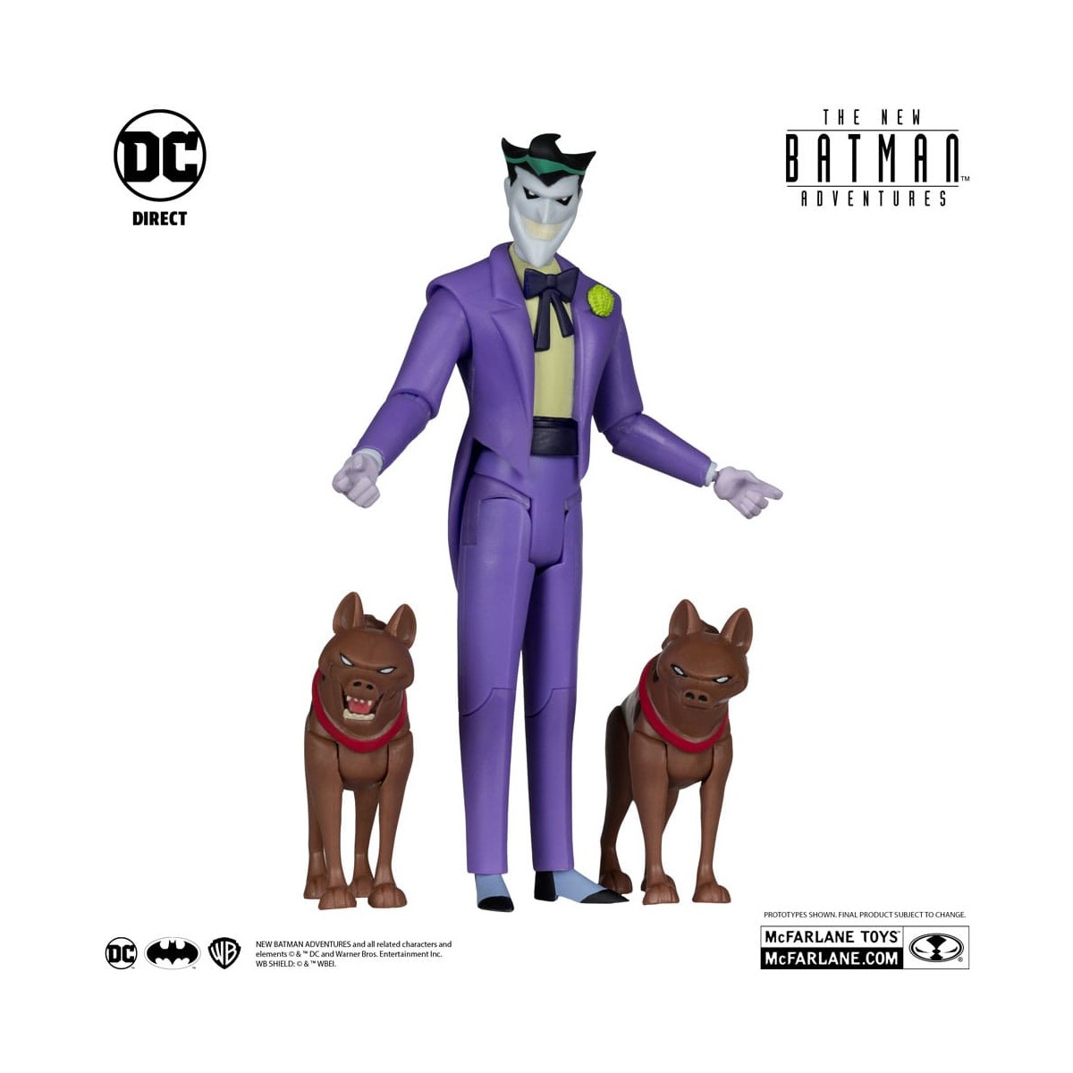 Mc Farlane - DC Direct The New Batman Adventures Wave 2 - Set bestehend aus 4 Figuren