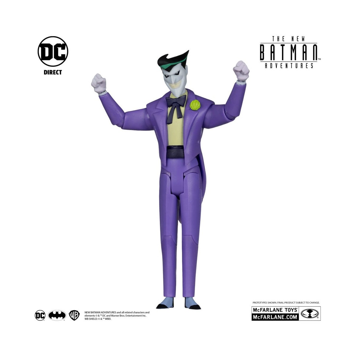 Mc Farlane - DC Direct The New Batman Adventures Wave 2 - Set bestehend aus 4 Figuren