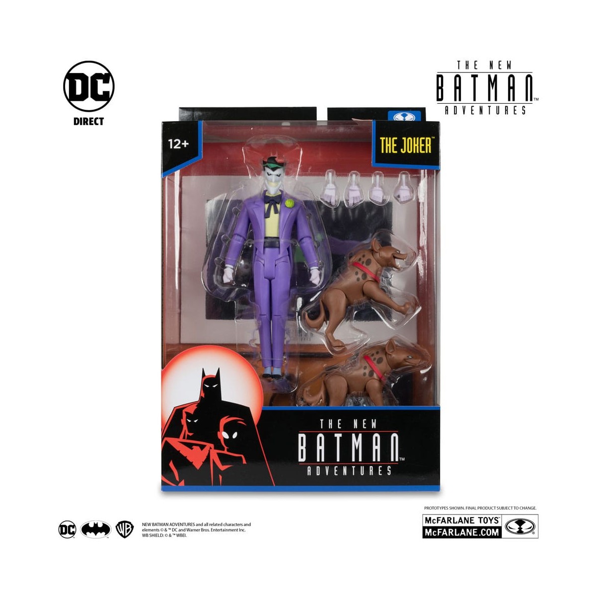 Mc Farlane - DC Direct The New Batman Adventures Wave 2 - Set bestehend aus 4 Figuren