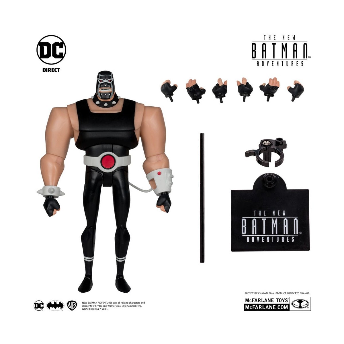 Mc Farlane - DC Direct The New Batman Adventures Wave 2 - Set bestehend aus 4 Figuren