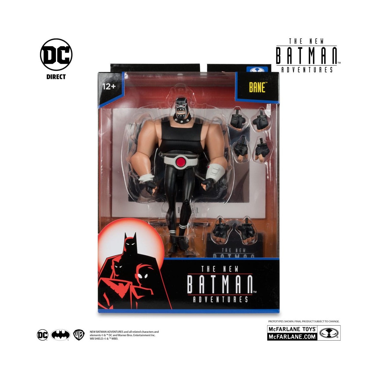 Mc Farlane - DC Direct The New Batman Adventures Wave 2 - Set bestehend aus 4 Figuren