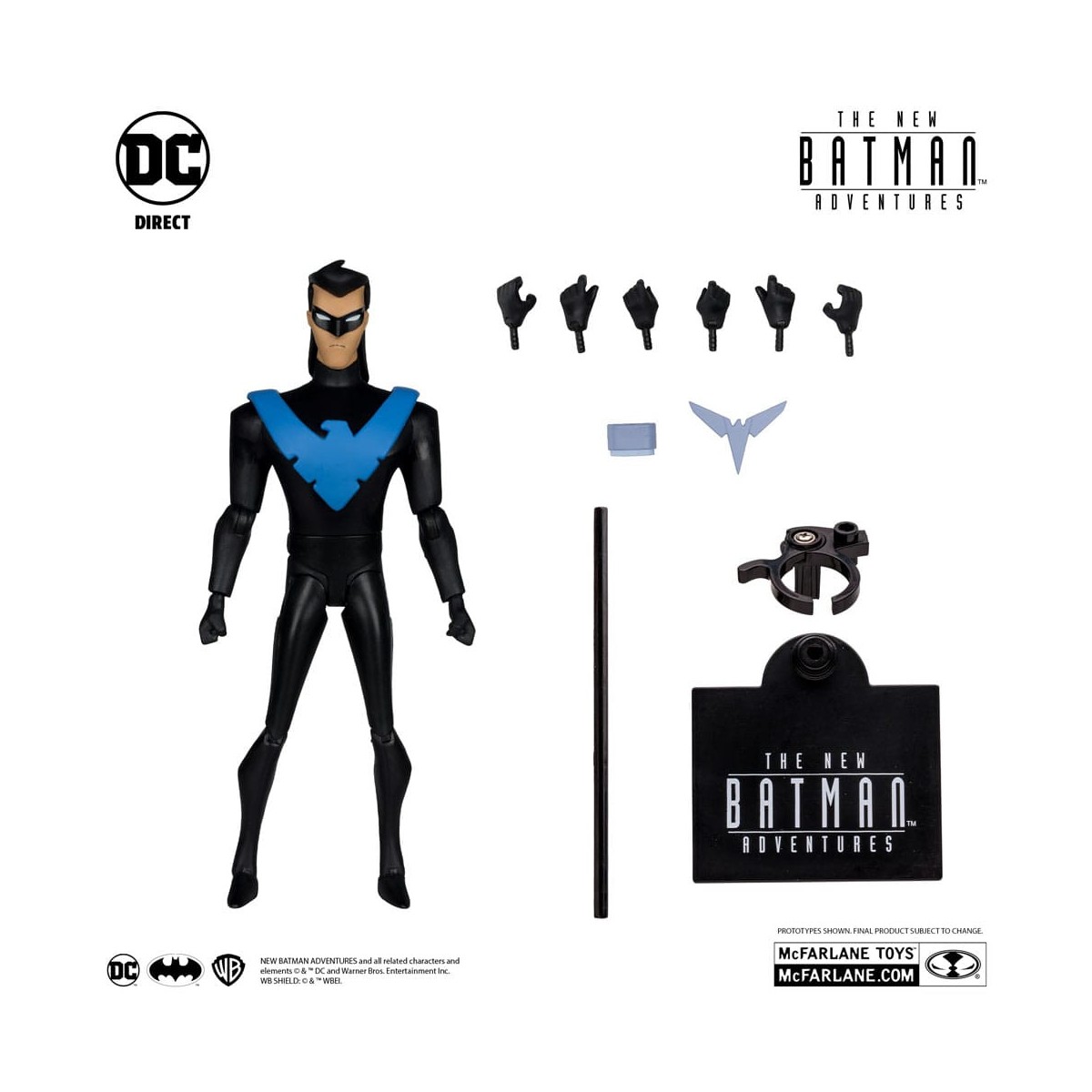 Mc Farlane - DC Direct The New Batman Adventures Wave 2 - Set bestehend aus 4 Figuren
