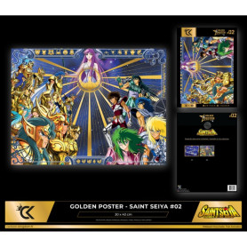 Cartoon Kingdom - Saint Seiya Golden Poster 2 - Knight Saint 40X30cm - Die Ritter des Zodiakus