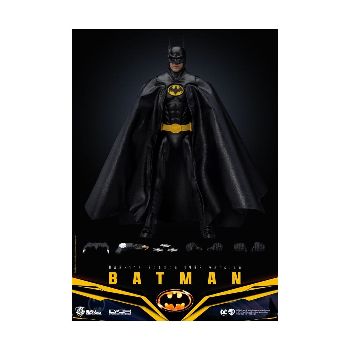Beast Kingdom - Batman 1989 - Dynamic Action Heroes 1/9
