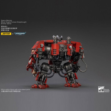 JoyToy Space Marines - Blood Angels - Furioso Dreadnought Brother Samel 1/18 - Warhammer 40K