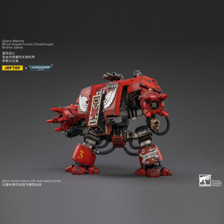 JoyToy Space Marines - Blood Angels - Furioso Dreadnought Brother Samel 1/18 - Warhammer 40K