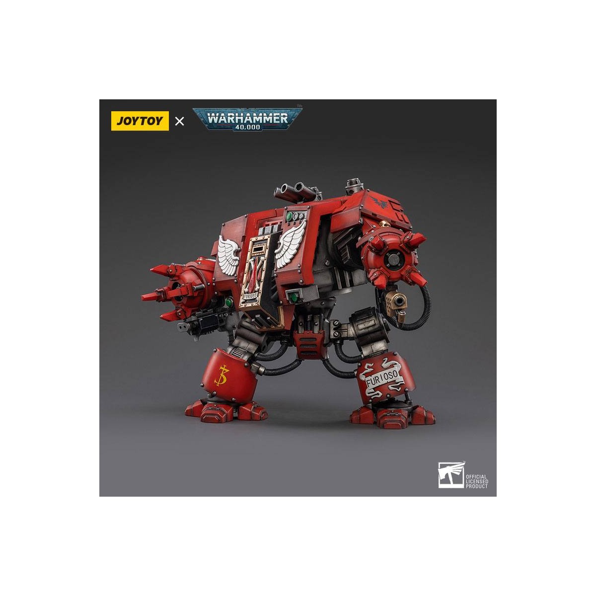 JoyToy Space Marines - Blood Angels - Furioso Dreadnought Brother Samel 1/18 - Warhammer 40K
