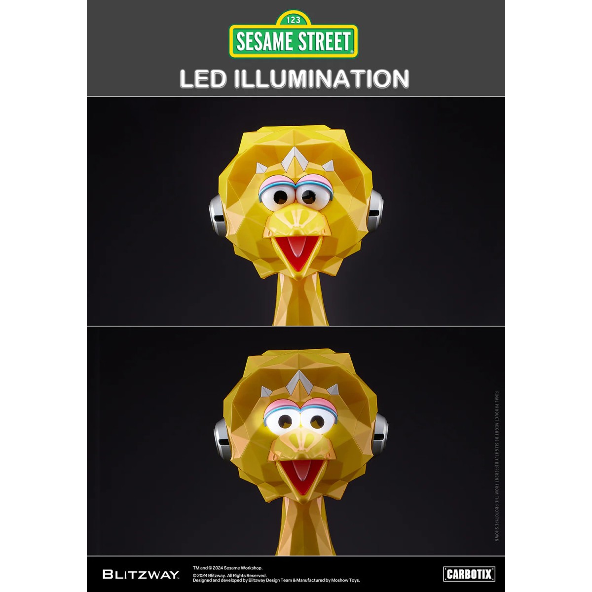 Blitzway Carbotix - Sesamstraße BIG BIRD